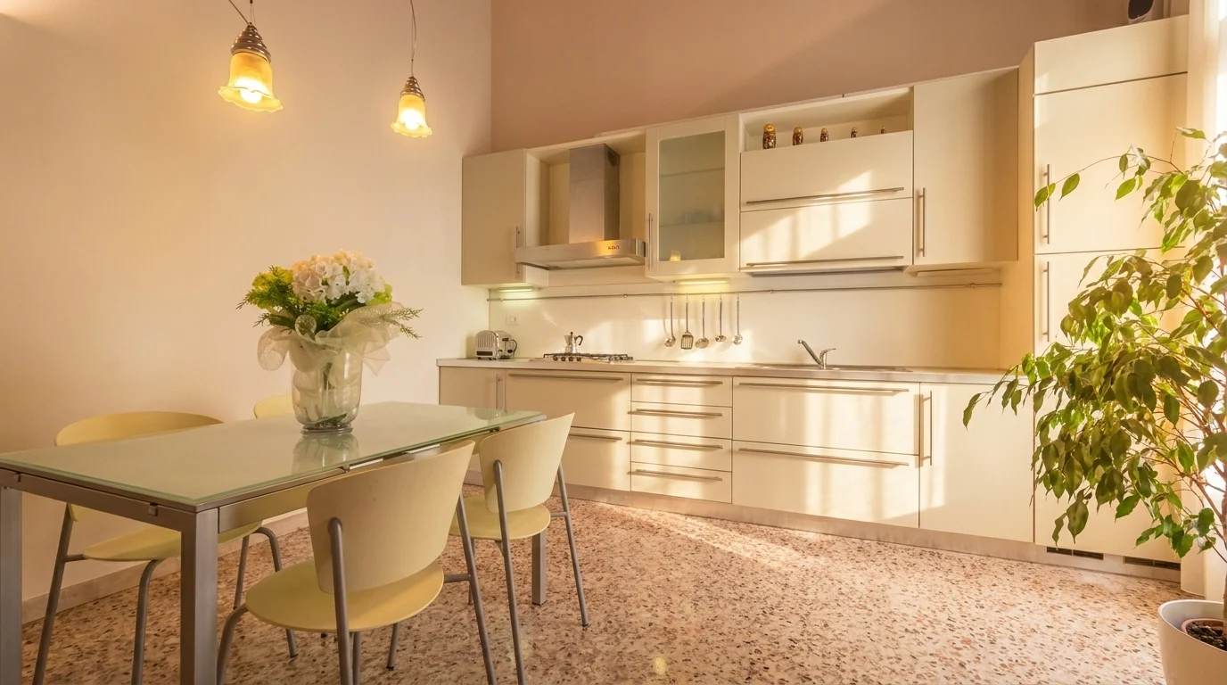 Leonardo cucina e tavolo da pranzo
