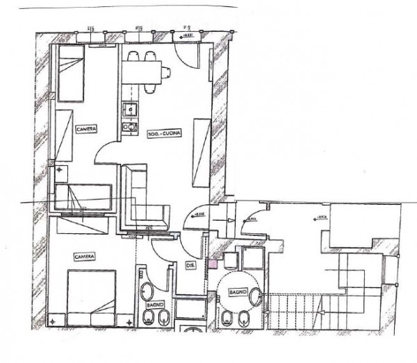 Planimetria L3 planimetria appartamento moderno Loft L3