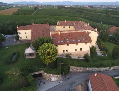 Residence aerial view