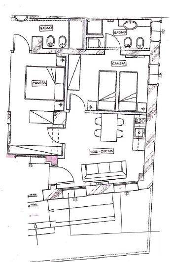 company guesthouse planimetry loft L2