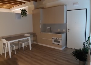 newly built studio Loft L1 kitchen